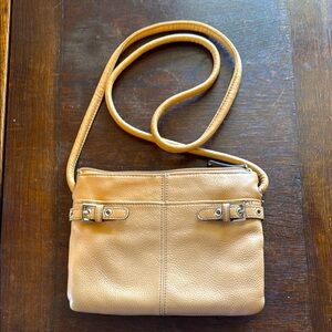 Tiganello Tan Leather Crossbody Bag